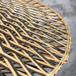 Good & Mojo taklampe Bali, Ø 44 cm, svart/naturlig, bambus| Design- Og Hotellbelysning|Taklamper