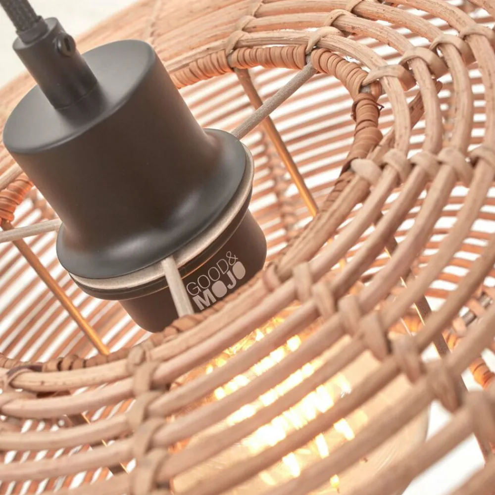 Good & Mojo Tanami gulvlampe 55x14cm natur