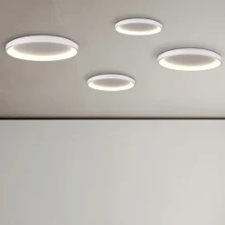 ACB ILUMINACIÓN Grace LED-taklampe, hvit, Ø 58 cm, Casambi, 50 W| Smarthus Belysning