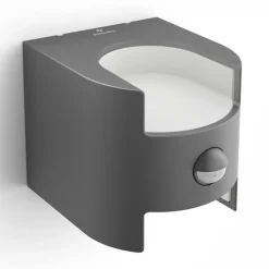 Philips Grass - Sensor-vegglys i antrasitt m. LED-Lys Outlet