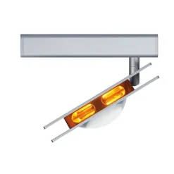 GRIMMEISEN LICHT GRIMMEISEN Slide Movex LED-spot 80°/80° dim blå| Butikkbelysning