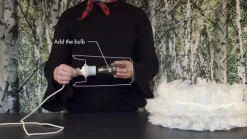 UMAGE Gåsefjær-pendellampe Eos medium, hvit| Pendellamper