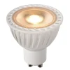 Lucide GU10 LED-reflektor 5W dim to warm, hvit Clearance