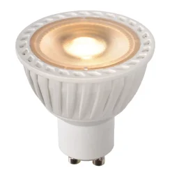 Lucide GU10 LED-reflektor 5W dim to warm, hvit Clearance