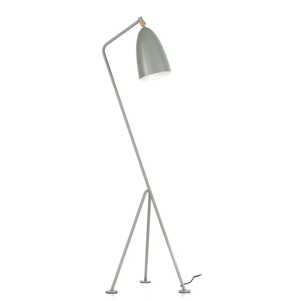 GUBI Gräshoppa trebeint gulvlampe, blågrå Best