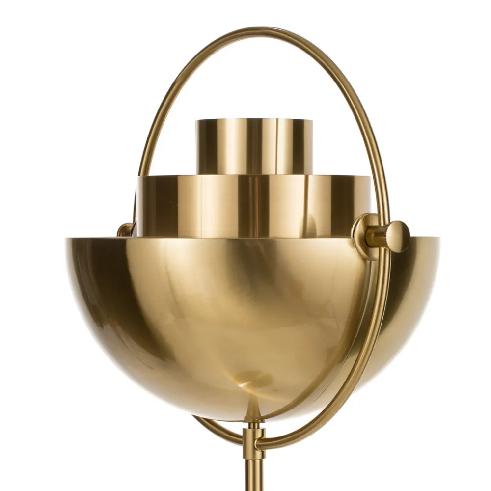 GUBI Multi-Lite gulvlampe, høyde 148 cm, messing/messing Discount