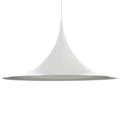 GUBI Semi pendellampe, Ø 60 cm, hvit