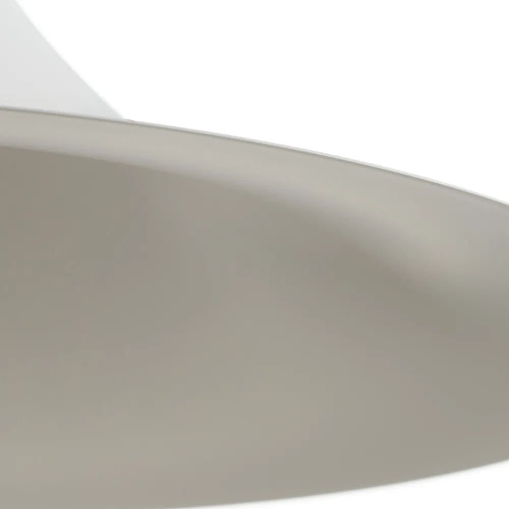 GUBI Semi pendellampe, Ø 60 cm, hvit