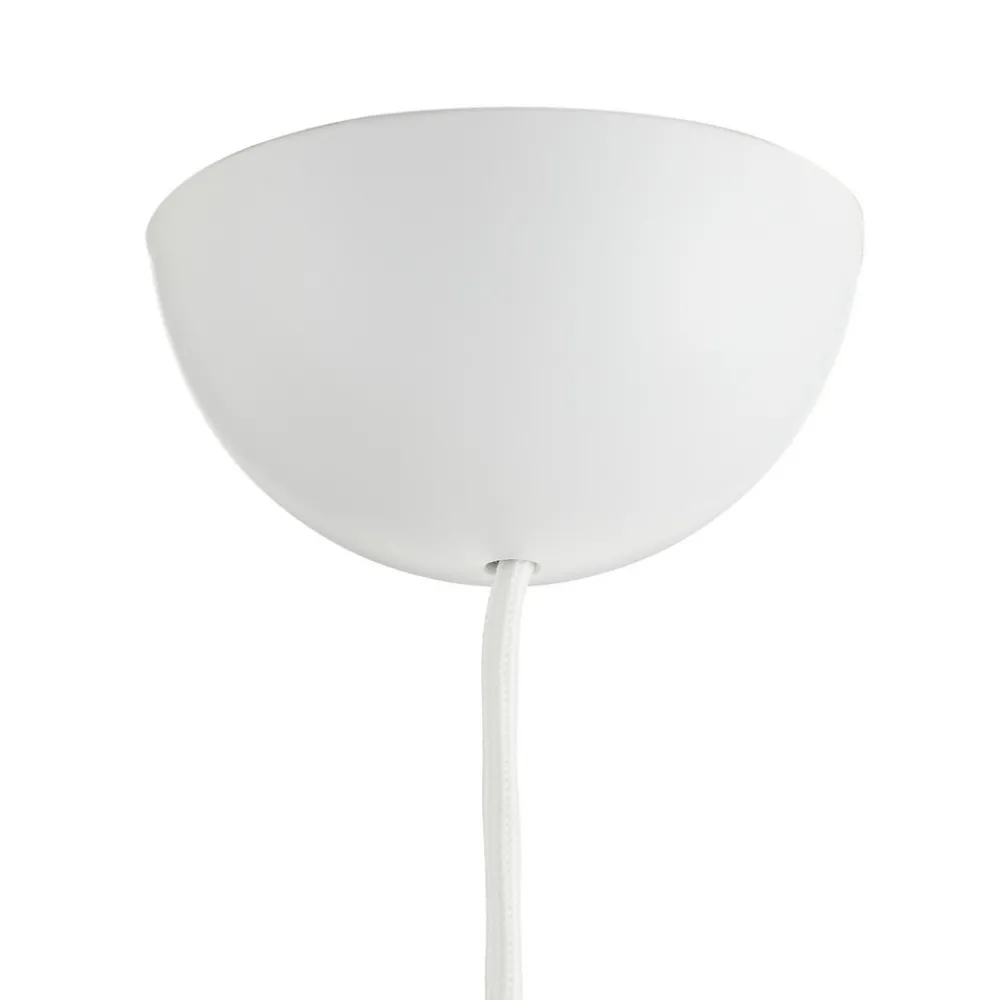 GUBI Semi pendellampe, Ø 60 cm, hvit