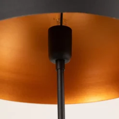 Opviq Gulvlampe Can-NT-113-1, svart metall treben, høyde 170 cm| Gulvlamper