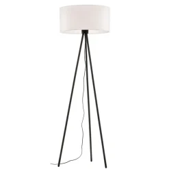 BRITOP Gulvlampe Corralee i svart og hvitt| Gulvlamper