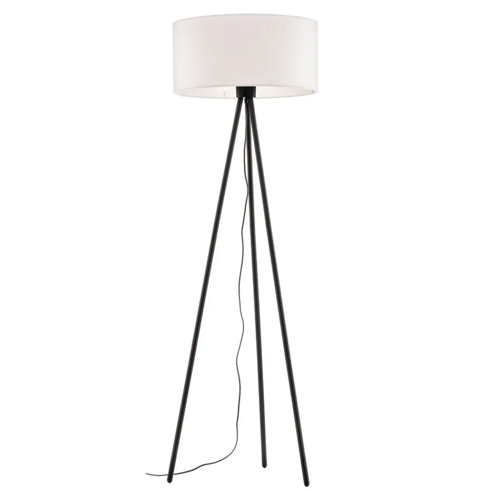 BRITOP Gulvlampe Corralee i svart og hvitt| Gulvlamper
