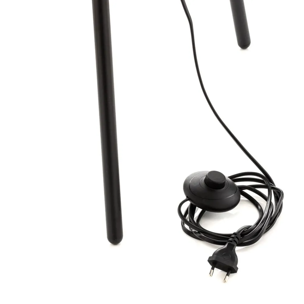 BRITOP Gulvlampe Corralee i svart og hvitt| Gulvlamper