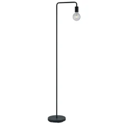 Trio Lighting Gulvlampe Diallo uten skjerm matt svart Outlet
