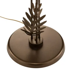 ONLI Gulvlampe Dubai i bladdesign, 2 lyskilder, bronse Online