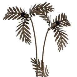 ONLI Gulvlampe Dubai i bladdesign, 2 lyskilder, bronse Online