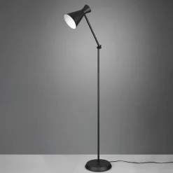Reality Leuchten Gulvlampe Enzo, høyde 150 cm, svart Outlet