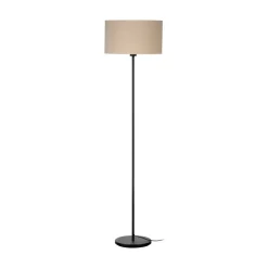 EGLO Gulvlampe Feniglia med linskjerm natur| Gulvlamper