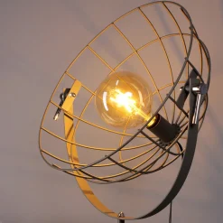 Eco-Light Gulvlampe Grid med kurvformet skjerm Best