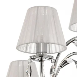 ONLI Gulvlampe Jacqueline, 3 lyskilder, hvit| Gulvlamper