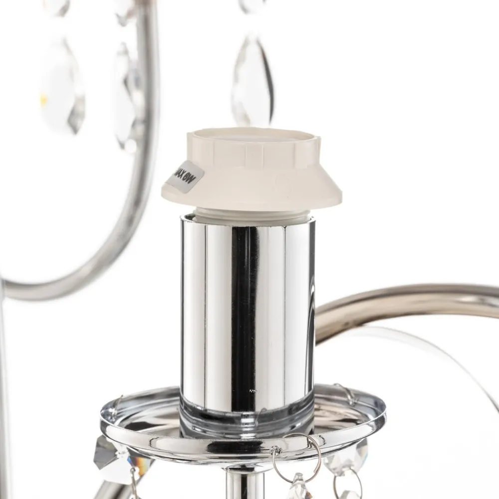 ONLI Gulvlampe Jacqueline, 3 lyskilder, hvit| Gulvlamper