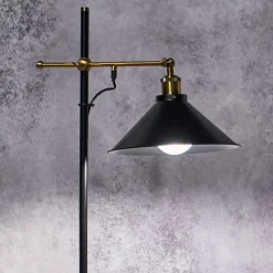 Globo Gulvlampe Lenius med bevegelig skjerm| Gulvlamper