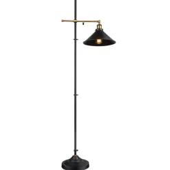 Globo Gulvlampe Lenius med bevegelig skjerm| Gulvlamper