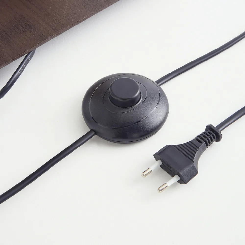 ONLI Gulvlampe Vera med stoffskjerm og steindekor Hot