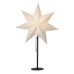 STAR TRADING Gulvstjerne Mixa, metall/papir svart/hvit Online