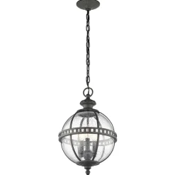 KICHLER Halleron utendørs pendellampe i viktoriansk stil| Pendellamper Utendørs|Terrassebelysning