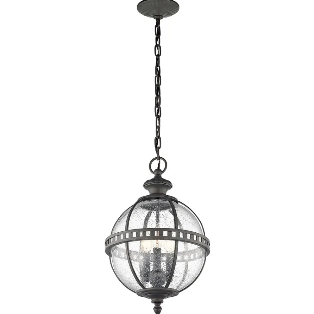 KICHLER Halleron utendørs pendellampe i viktoriansk stil| Pendellamper Utendørs|Terrassebelysning