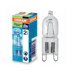 OSRAM Halogenpære Halopin G9 20W klar 2 000 h 10 stk| G9 Pærer