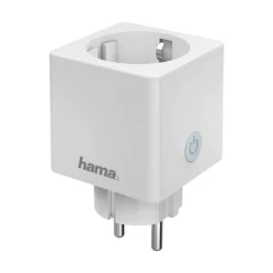 Hama Mini WLAN-stikkontakt, app- og talestyring Sale