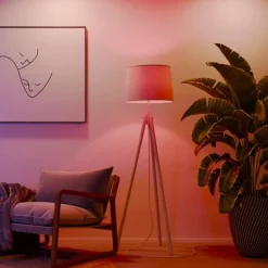 Hama Smart LED-pære, klar E27 A60 WLAN Matter 9W RGBW| E27 Pærer|Dimbar Led-Pære