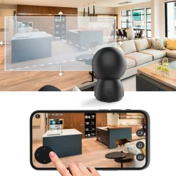 Hama WLAN innendørskamera smart, 2-veis lydsensor bevegelig Sale