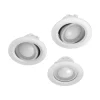 Hama WLAN innfelt spot app-styring CCT 3 stk hvit Clearance