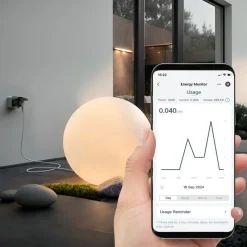 Hama WLAN stikkontakt Smart, IP44, strømmåler, Matter 2 300 W| Tilbehør