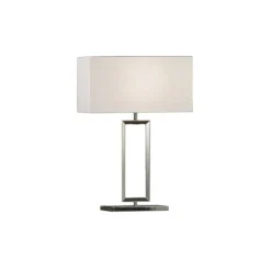 Helestra Enna 2 bordlampe i tekstil, høyde 30 cm| Bordlamper