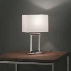 Helestra Enna 2 bordlampe i tekstil, høyde 30 cm| Bordlamper