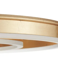 Helestra Sona LED-taklampe dimbar, Ø60cm gull