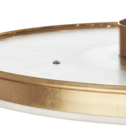 Helestra Sona LED-taklampe dimbar, Ø60cm gull