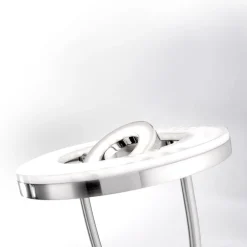 JUST LIGHT. GmbH Helia LED-gulvlampe med leselampe, stål Outlet