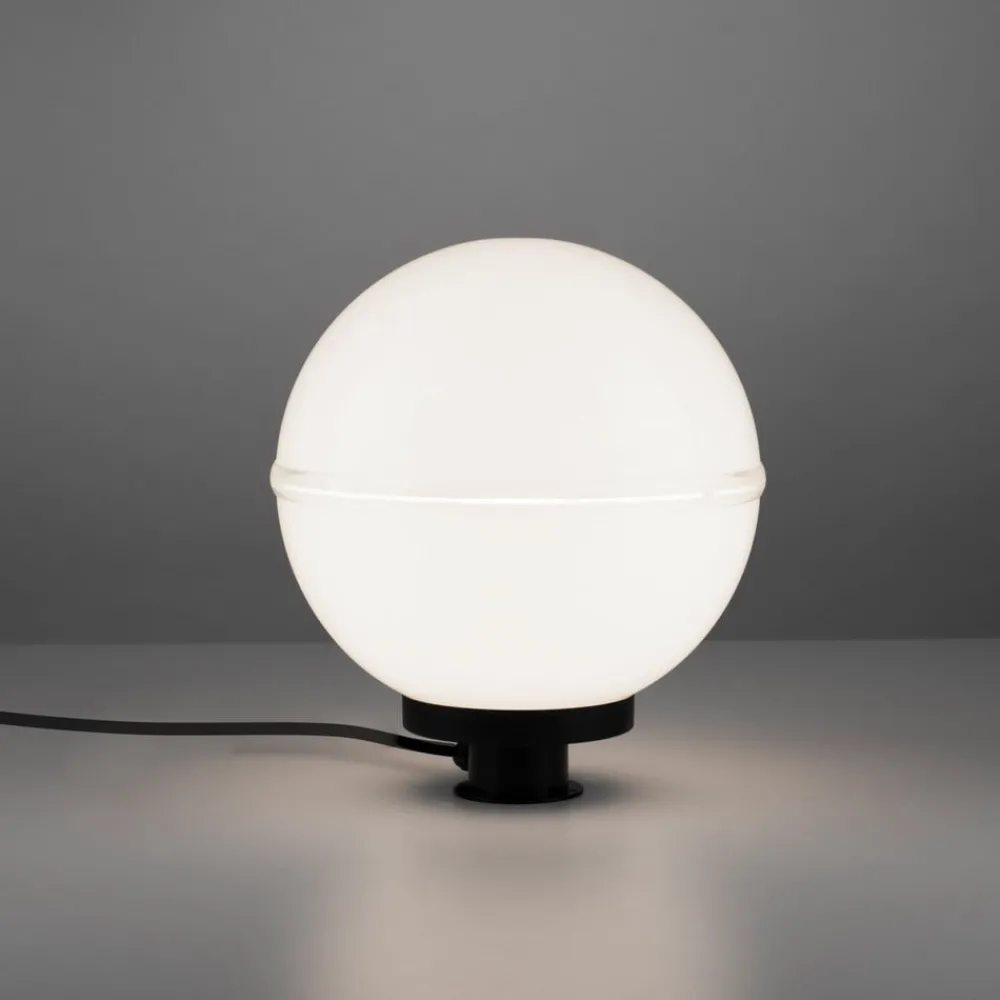 JUST LIGHT. Hemis dekorativ utendørslampe med jordspyd, Ø 30 cm| Utespotter