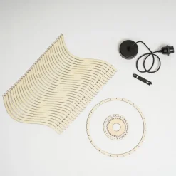 TEMAR LIGHTING Hengelampe Barrel 1 lyskilde, Ø 38 cm| Pendellamper