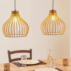 TEMAR LIGHTING Hengelampe Barrel med 2 lyskilder New