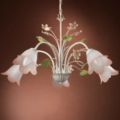 ONLI Hengelampe Botton florentinsk stil med 5 lyskilder Online