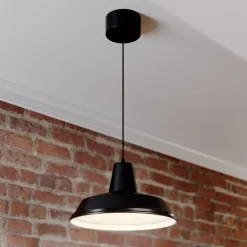 Luminex Hengelampe Class, svart/svart| Pendellamper