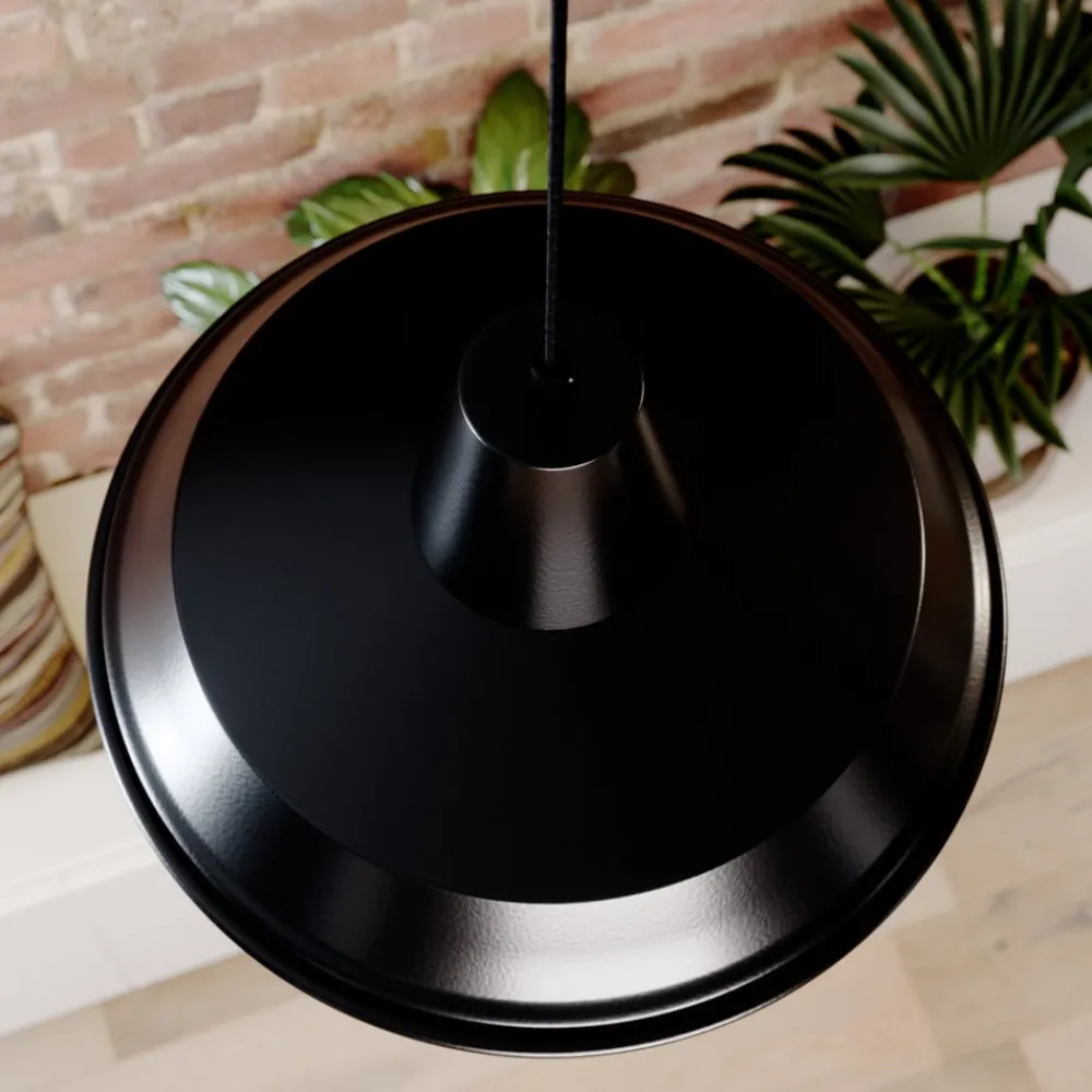 Luminex Hengelampe Class, svart/svart| Pendellamper