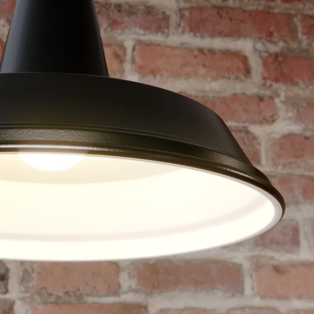 Luminex Hengelampe Class, svart/svart| Pendellamper