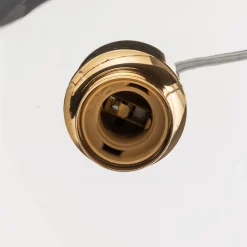 TK Lighting Hengelampe Cubus, gjennomsiktig, glass, Ø 30 cm, E27 New